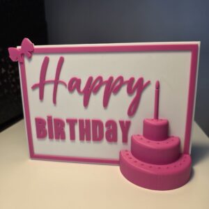 Happy Birthday - Aufsteller