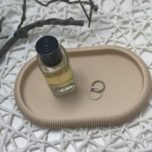 Schmucktablett / Dekotablett oval